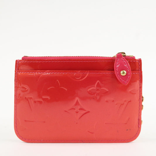 Louis Vuitton Vernis Pochette Cles Coin Case NM Rose Pop M93637【Pre-order】