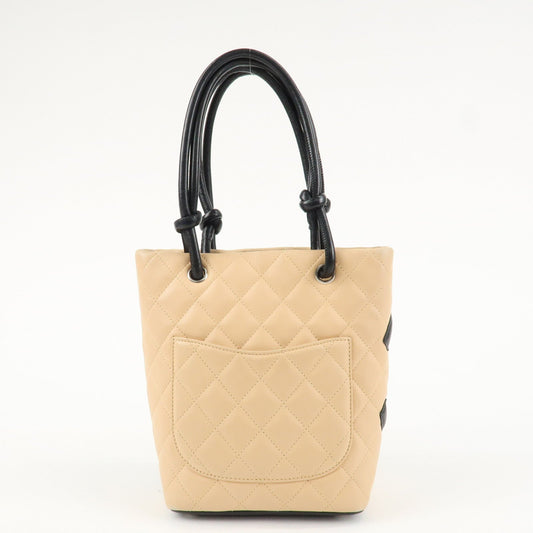 Chanel Coco Mark Cambon Line Lamb Skin Small Tote Bag【Pre-order】