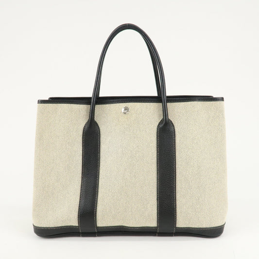 Hermes ToileOfficier Leather Garden Party PM J Stamped Tote Bag【Pre-order】