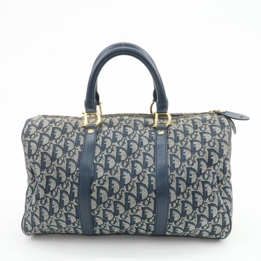 Christian Dior Trotter Jacquard Canvas Leather Boston Bag【Pre-order】