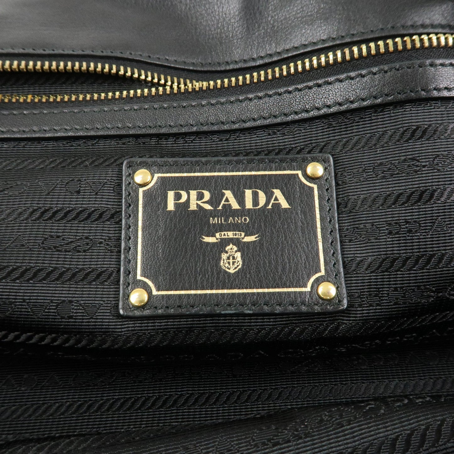 Prada Triangle Logo Leather 2 Way Bag Hand Bag Shoulder Bag BL0685【Pre-order】