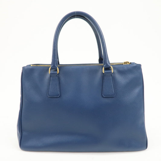 Prada Triangle Logo Saffiano Leather 2Way Bag Shoulder Bag Blue【Pre-order】