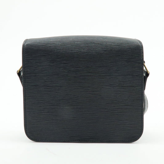 Louis Vuitton Epi Cartouchiere Shoulder Crossbody Bag Noir M52242【Pre-order】