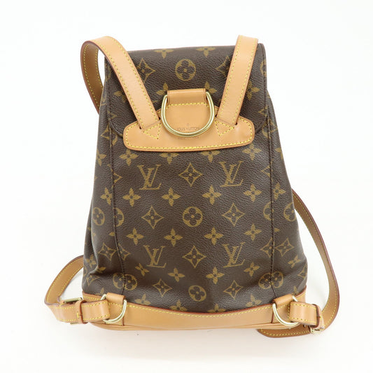 Louis Vuitton Monogram Montsouris MM Backpack Brown M51136【Pre-order】