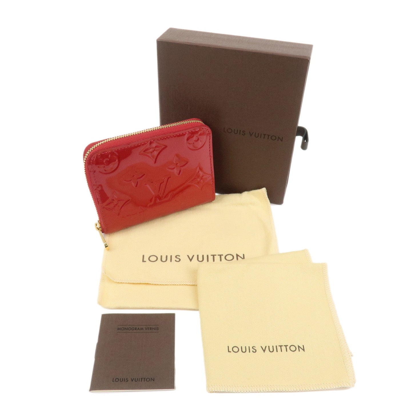 Louis Vuitton Monogram Vernis Zippy Coin Purse Pomme d'Amour M93608【Pre-order】
