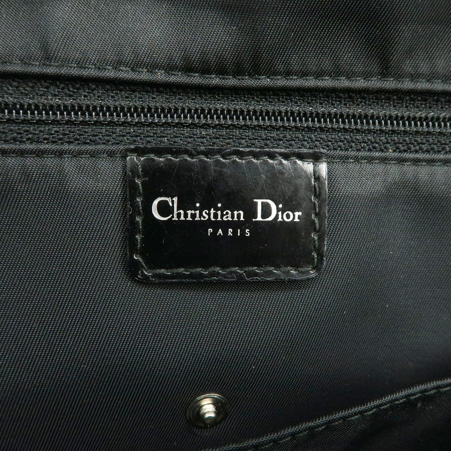Christian Dior Double Saddle Canvas Patent Leather Hand Bag【Pre-order】