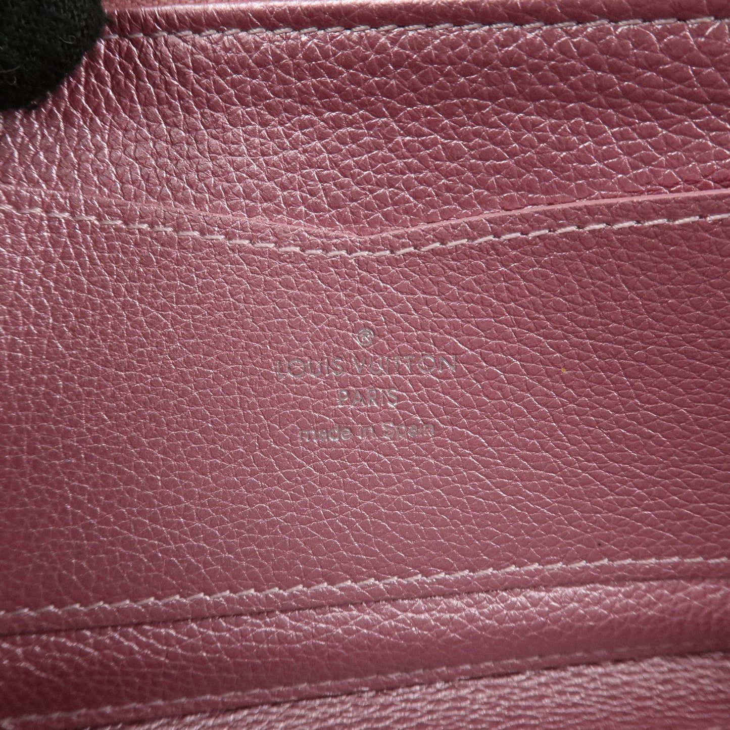 Louis Vuitton Calf Leather Zippy Lock Me Wallet Crystal Rose M69812【Pre-order】