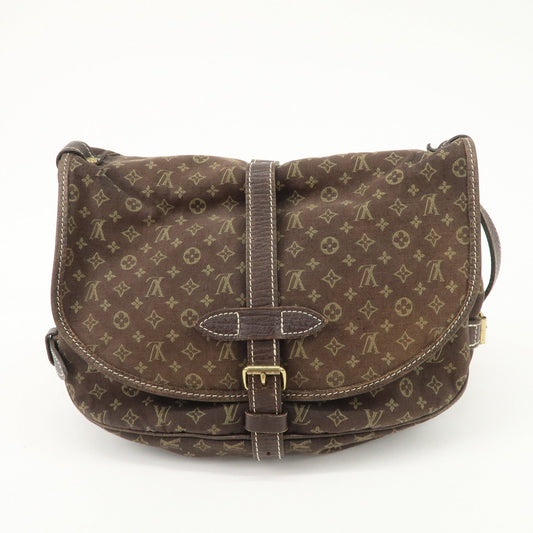 Louis Vuitton Monogram Mini Saumur 30 Hand Bag Brown Canvas M95227【Pre-order】