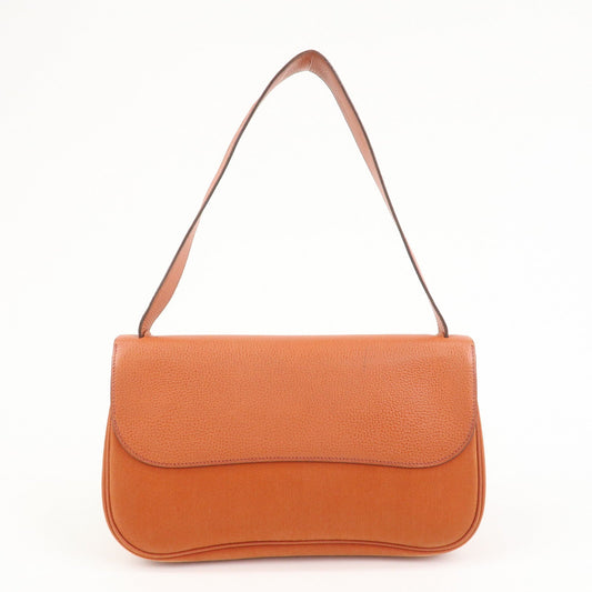 Hermes Sac Colorado MM Toile H Leather □I Stamped Shoulder Bag【Pre-order】