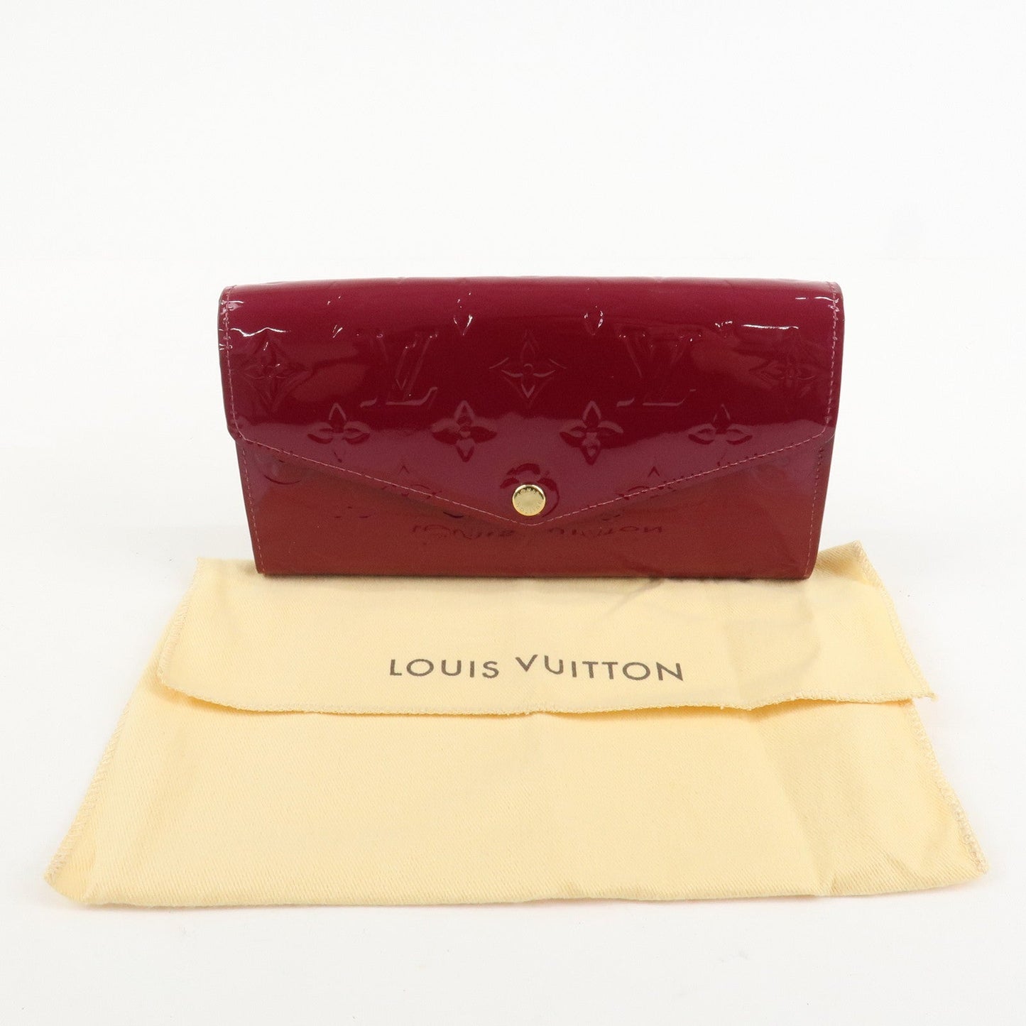 Louis Vuitton Monogram Vernis Portefeuille Sarah Long Wallet M90154【Pre-order】