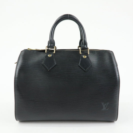 Louis Vuitton Epi Speedy 25 Boston Bag Hand Bag Noir Black M43012【Pre-order】