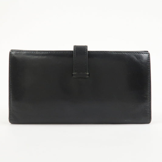Hermes Bearn Classic Box Calf □E Stamped Bi-Fold Long Wallet【Pre-order】