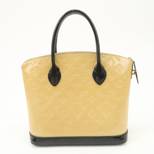 Louis Vuitton Monogram Verni Lockit PM Hand Bag Dune M90251【Pre-order】