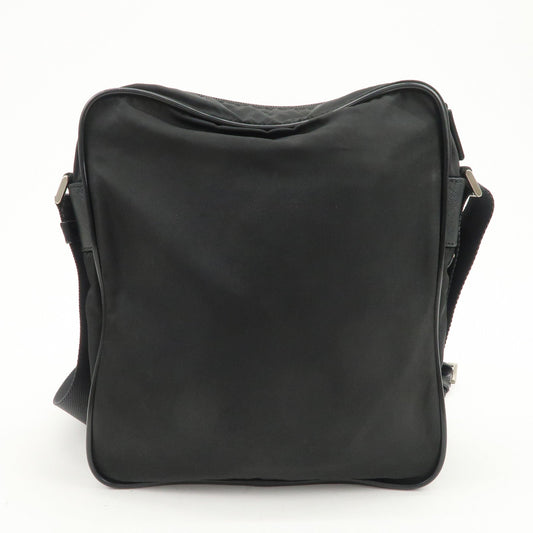 Prada Logo Nylon Leather Shoulder Bag Crossbody Bag Black BT0421【Pre-order】