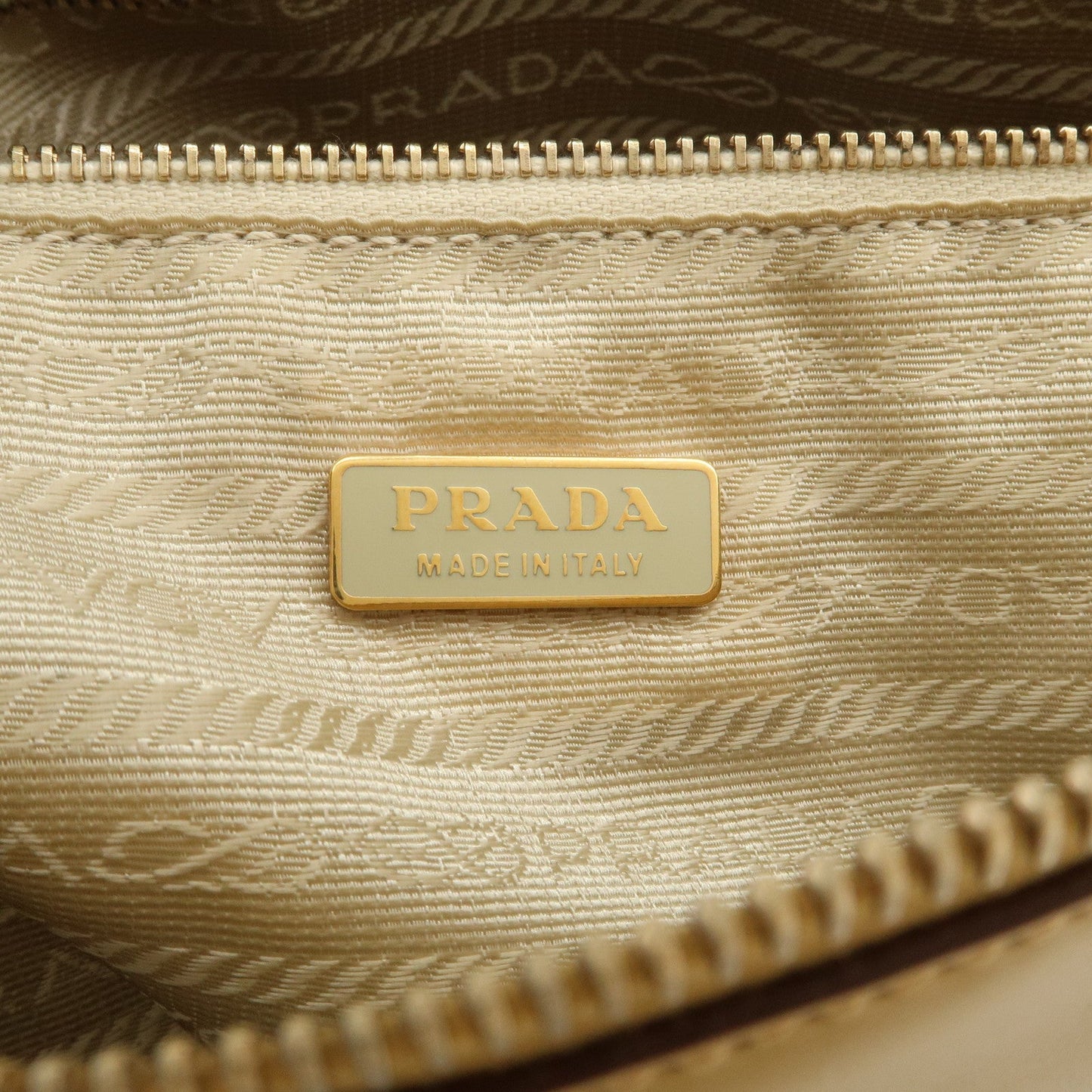 Prada Leather Shoulder Bag Hand Bag Light Brown【Pre-order】