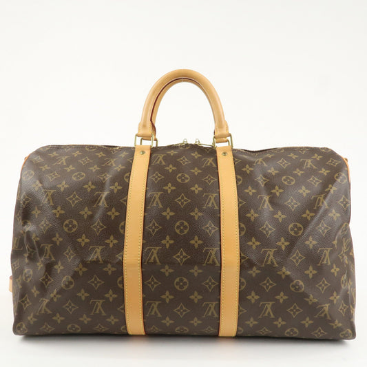 Louis Vuitton Monogram Keep All 50 Boston Bag Brown M41416【Pre-order】