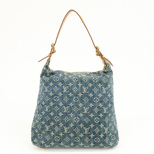 Louis Vuitton Monogram Denim Baggy GM Shoulder Bag Blue M95048【Pre-order】