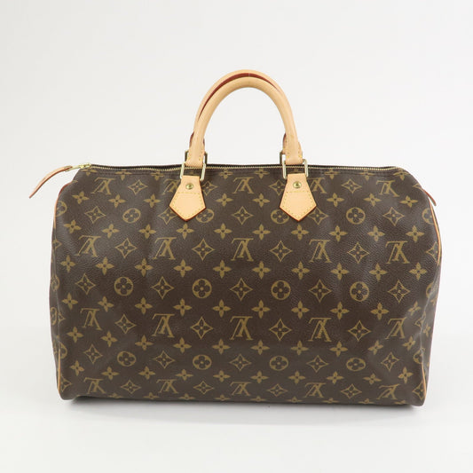 Louis Vuitton Monogram Speedy 40 Hand Bag Boston Bag Brown M41522【Pre-order】