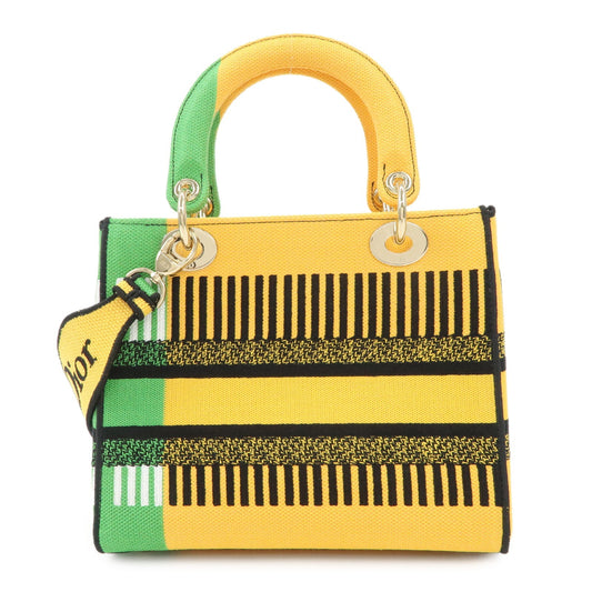 Christian Dior Canvas Lady D Lite 2Way Hand Bag【Pre-order】