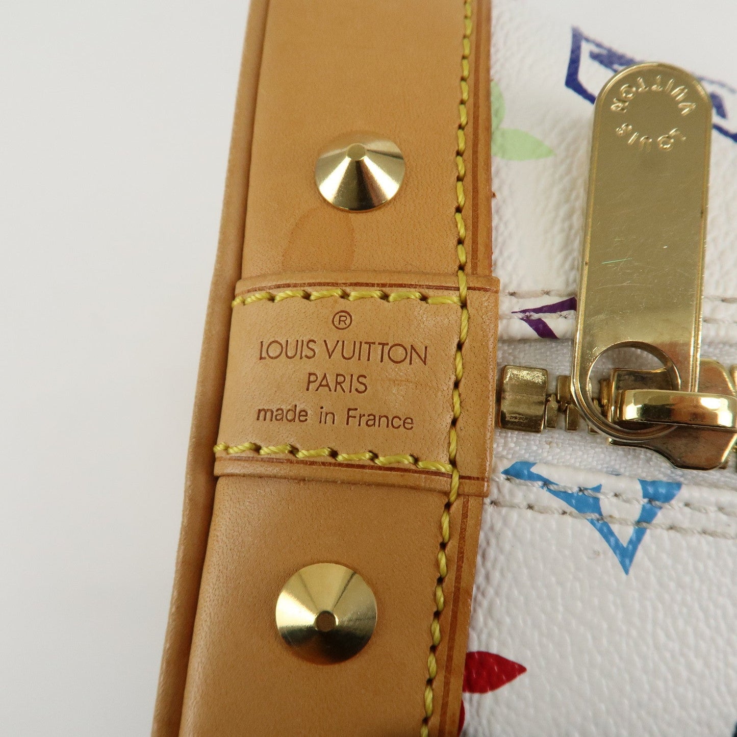 Louis Vuitton Monogram Multicolor Alma Hand Bag Blanc M92647【Pre-order】