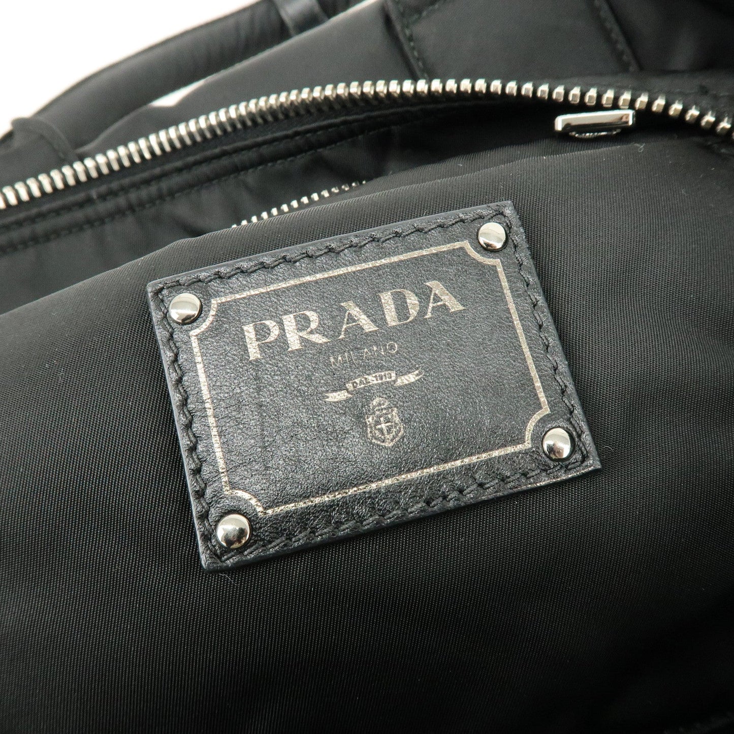 Prada Triangle Logo 2Way Bag Hand Bag Shoulder Bag Black BN1959【Pre-order】