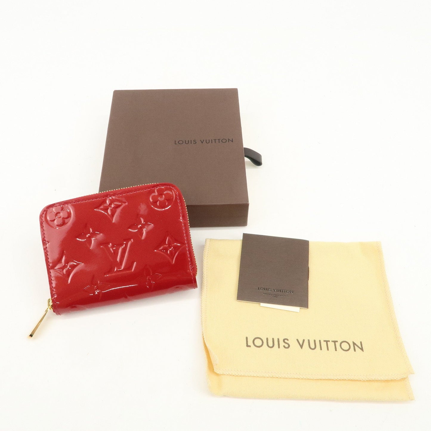 Louis Vuitton Monogram Vernis Zippy Coin Purse Pomme d'Amour M93608【Pre-order】