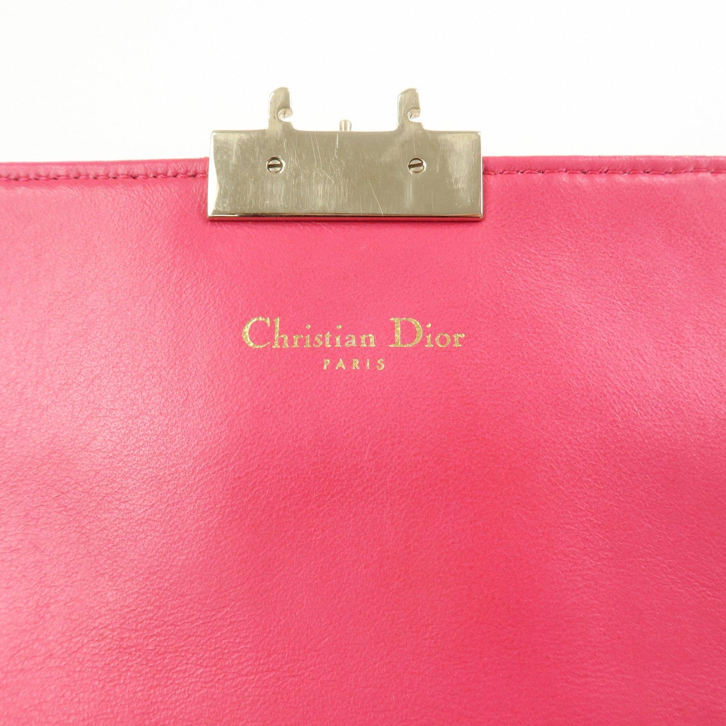 Christian Dior Cannage New Lock Patent Leather Chain Shoulder Bag【Pre-order】