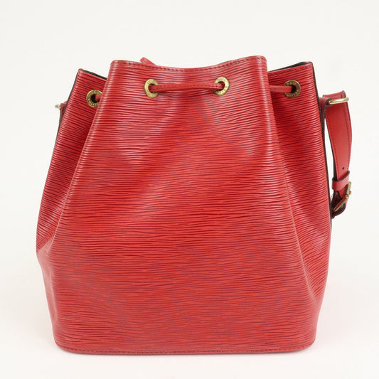 Louis Vuitton Epi Petit Noe Shoulder Bag Castilian Red M44107【Pre-order】