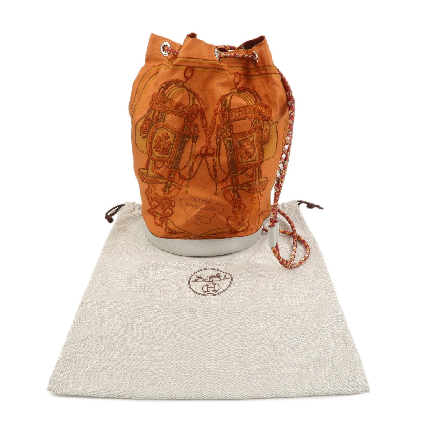 Hermes Soie Cool 22 Silk Leather Shoulder Bag Backpack【Pre-order】