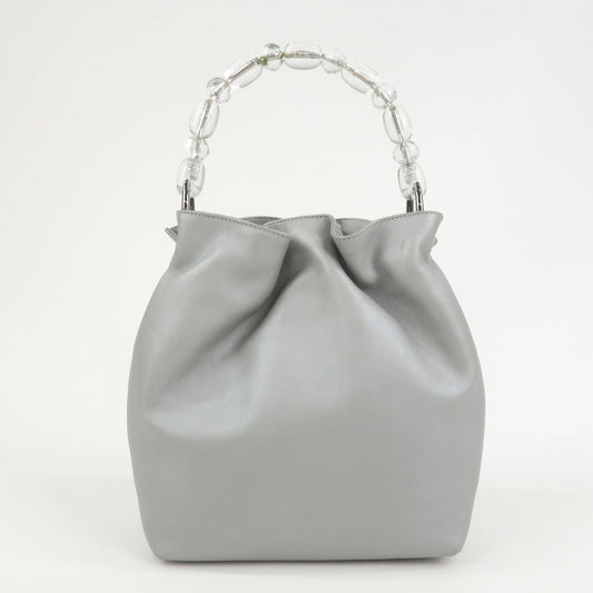 Christian Dior Maris Pearl Leather Hand Bag【Pre-order】