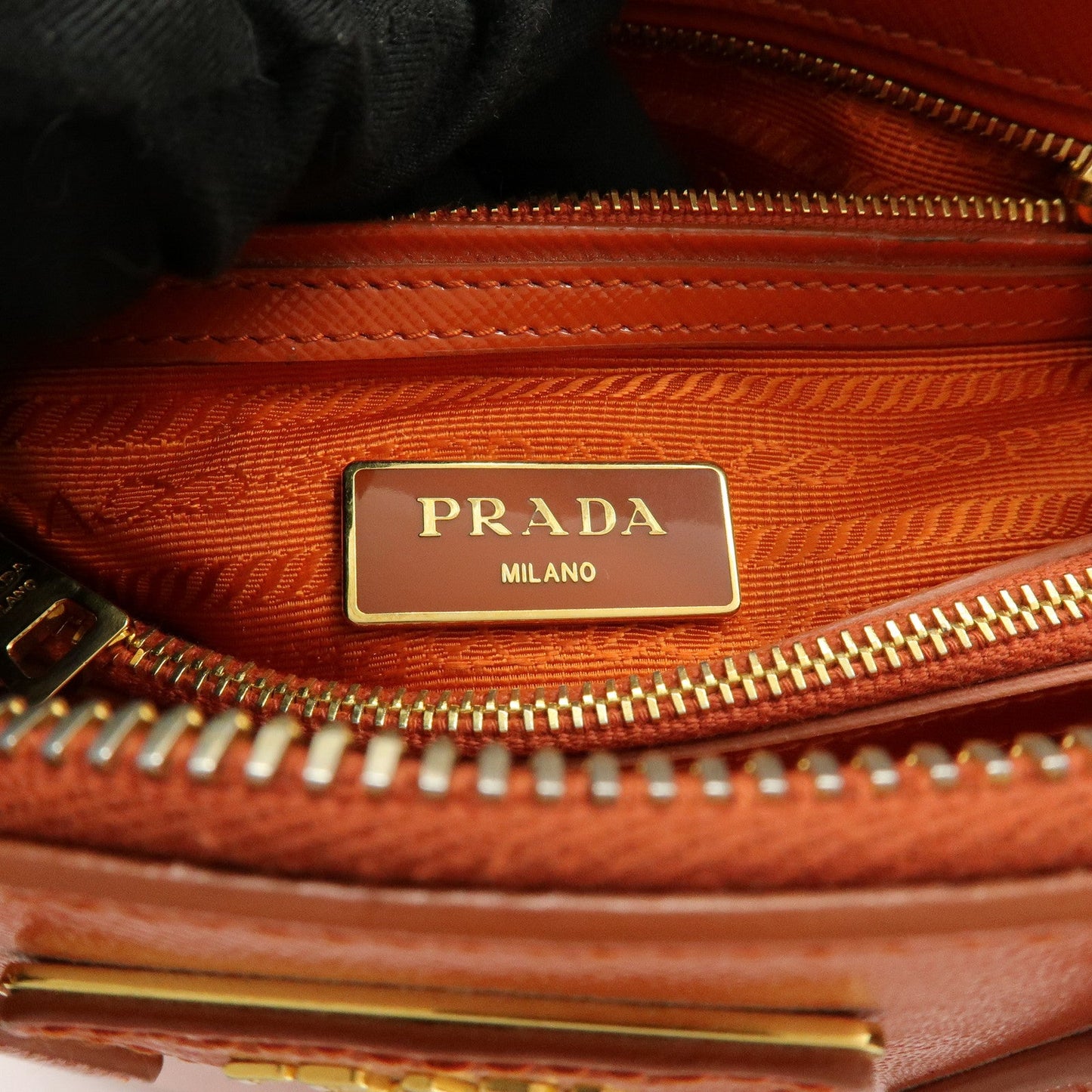 Prada Triangle Logo Patent Leather 2Way Hand Shoulder Bag BL0838【Pre-order】