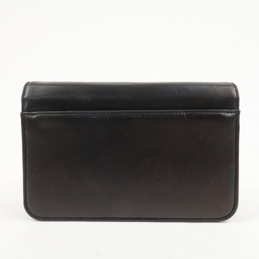 Christian Dior Leather Chain Shoulder Bag Heart Embroidery【Pre-order】