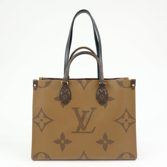 Louis Vuitton Monogram Giant Reverse On the Go MM Tote Bag M45321【Pre-order】