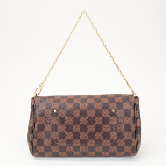 Louis Vuitton Damier Favorite MM Canvas 2Way Shoulder Bag N41129【Pre-order】