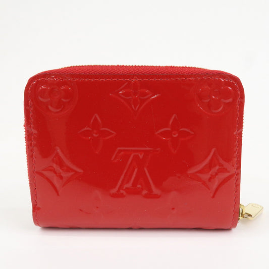 Louis Vuitton Vernis Leather Zippy Coin Purse Wallet Cerise M90202【Pre-order】