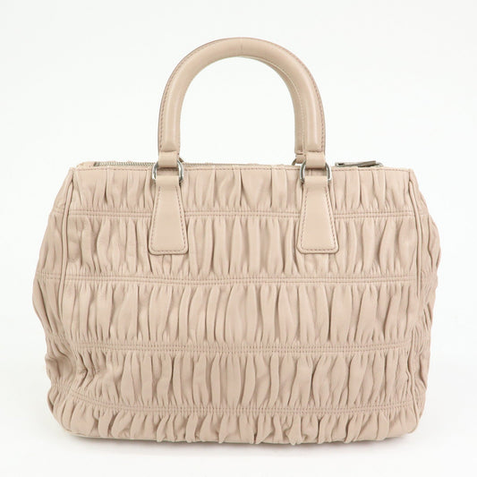 Prada Nappa Gaufure Leather 2Way Hand Bag Shoulder Bag B2599L【Pre-order】