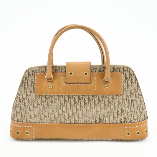 Christian Dior Trotter Street Chic Jacquard Canvas Leather Hand Bag【Pre-order】