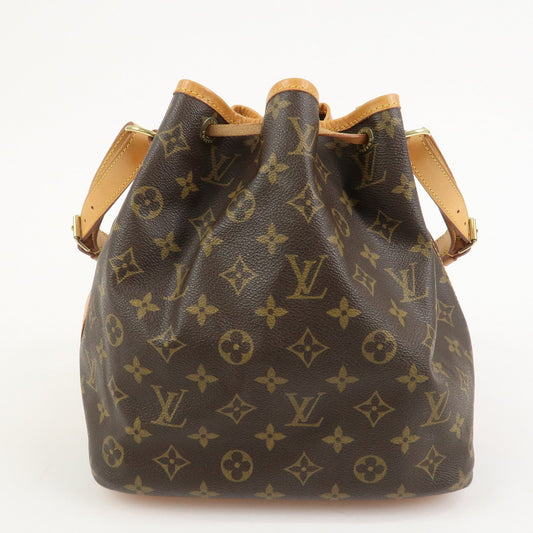 Louis Vuitton Monogram Petit Noe Shoulder Bag Brown M42226【Pre-order】
