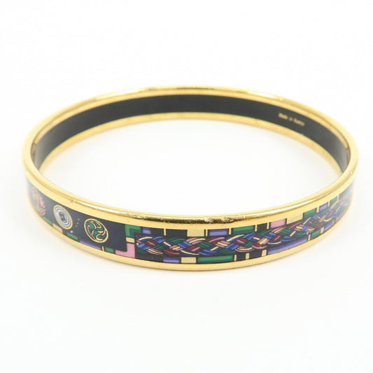 Hermes Email PM Gold Plated Bangle Bracelet【Pre-order】