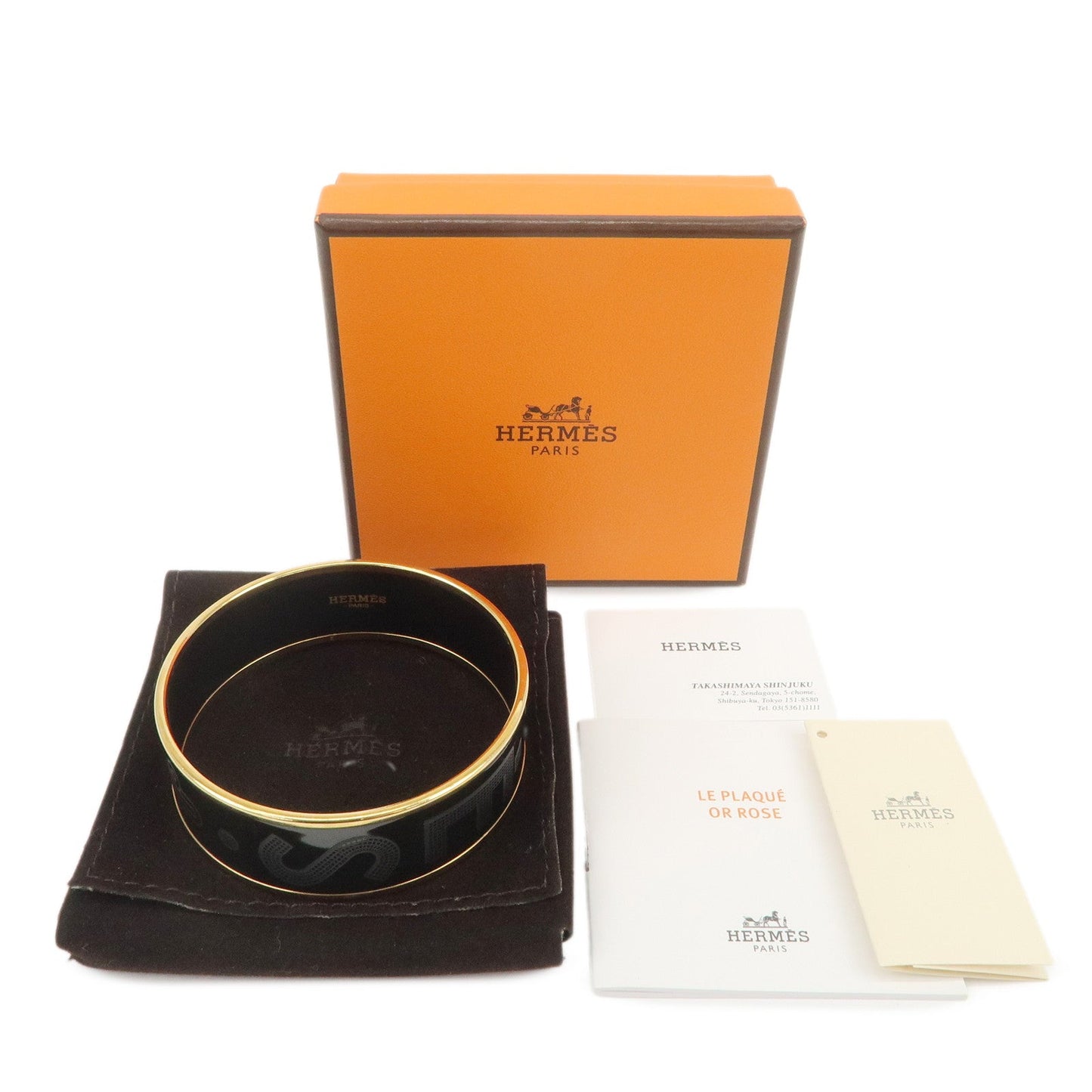 Hermes Email GM Bangle Metal Bracelet【Pre-order】