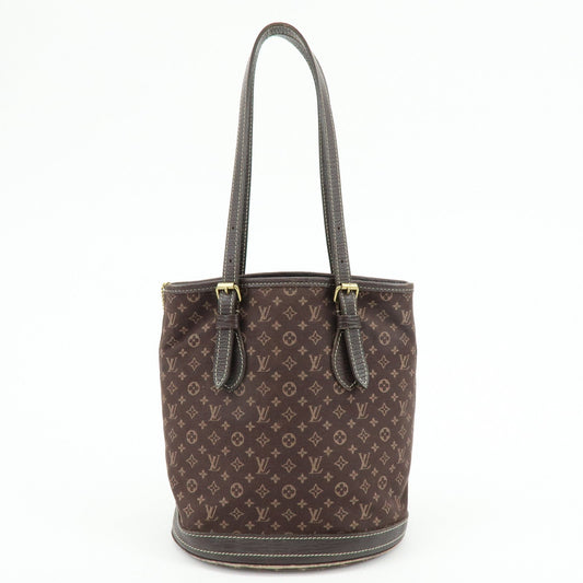 Louis Vuitton Monogram Mini Lin Bucket PM Tote Bag Ebene M95226【Pre-order】