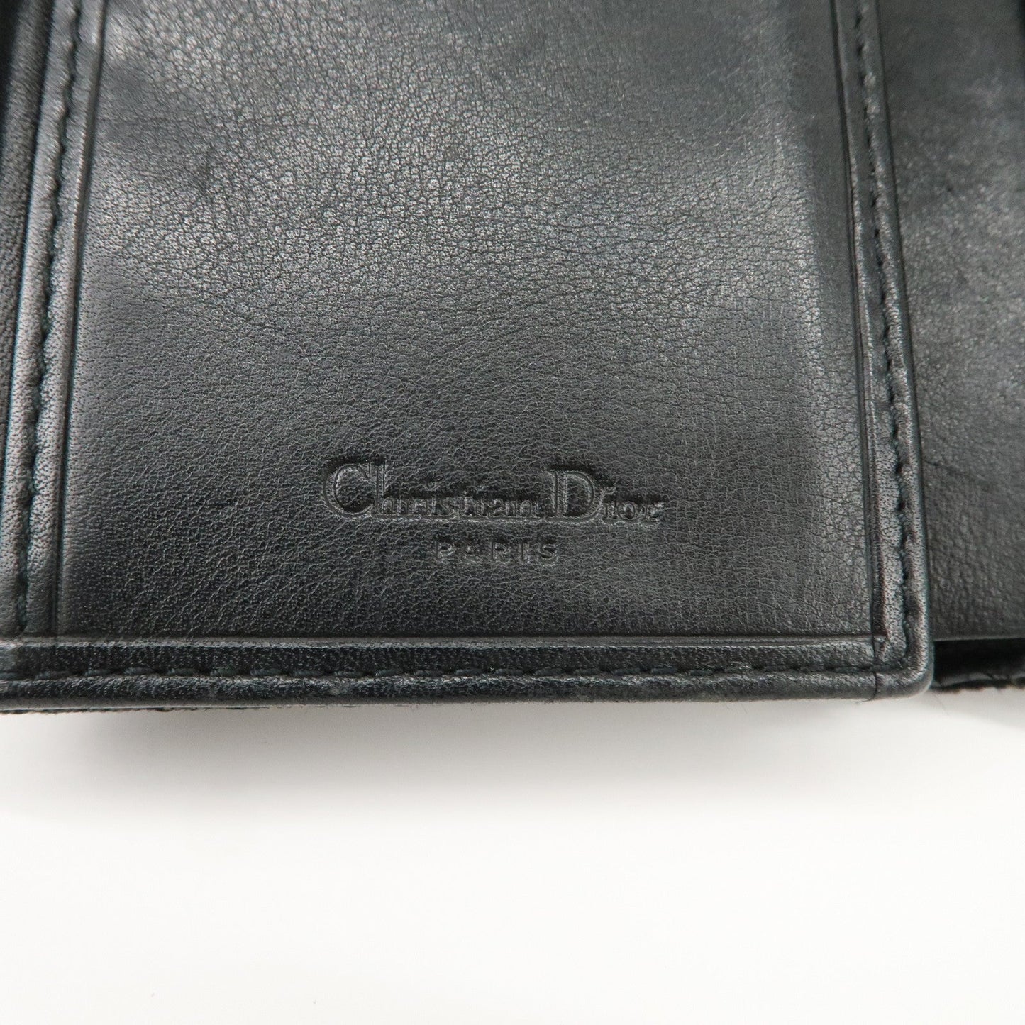 Christian Dior Trotter Leather Canvas Tri-Hold Wallet【Pre-order】