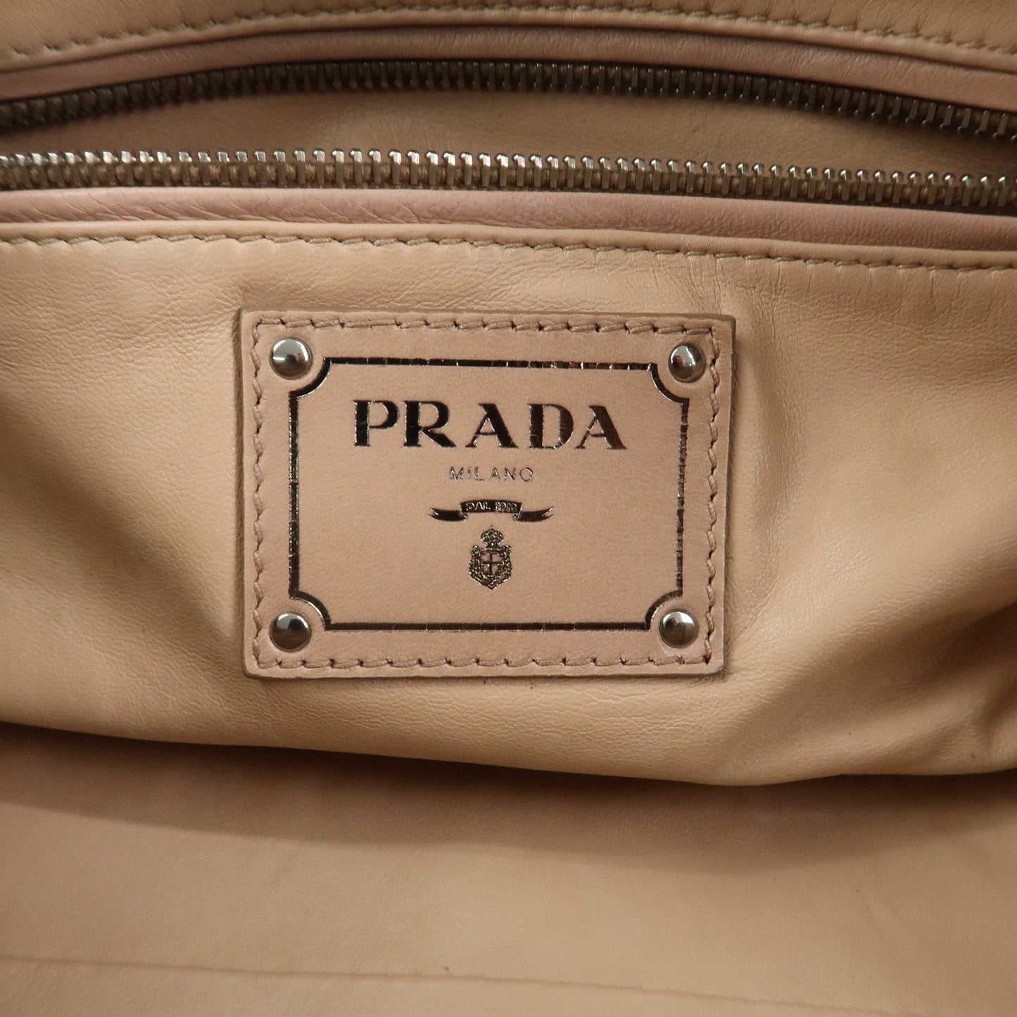 Prada Nappa Leather 2Way Bag Hand Bag Shoulder Bag Light Pink【Pre-order】