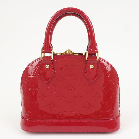 Louis Vuitton Monogram Vernis Alma BB 2Way Bag Hand Bag M91771【Pre-order】