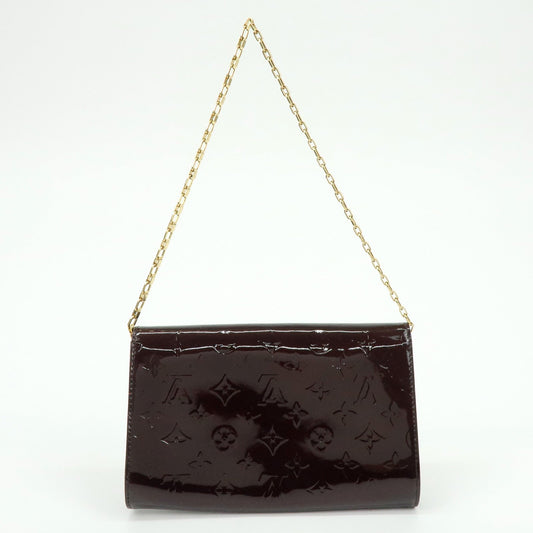 Louis Vuitton Monogram Vernis Clutch Ana Clutch Bag Amarante M90093【Pre-order】