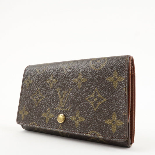 Louis Vuitton Monogram Porte Monnaie Billets Tresor Wallet M61730【Pre-order】