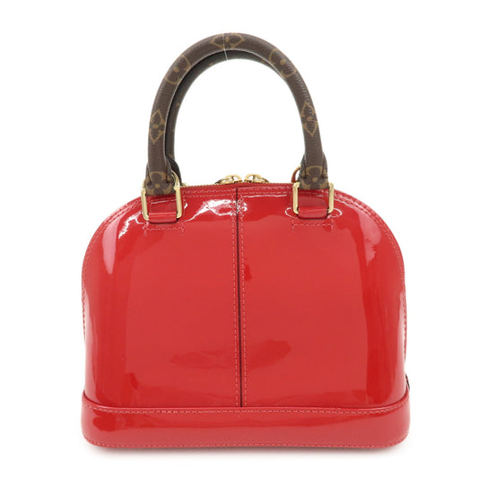 Louis Vuitton Vernis Alma BB Miroir 2Way Bag Hand Bag M52498【Pre-order】