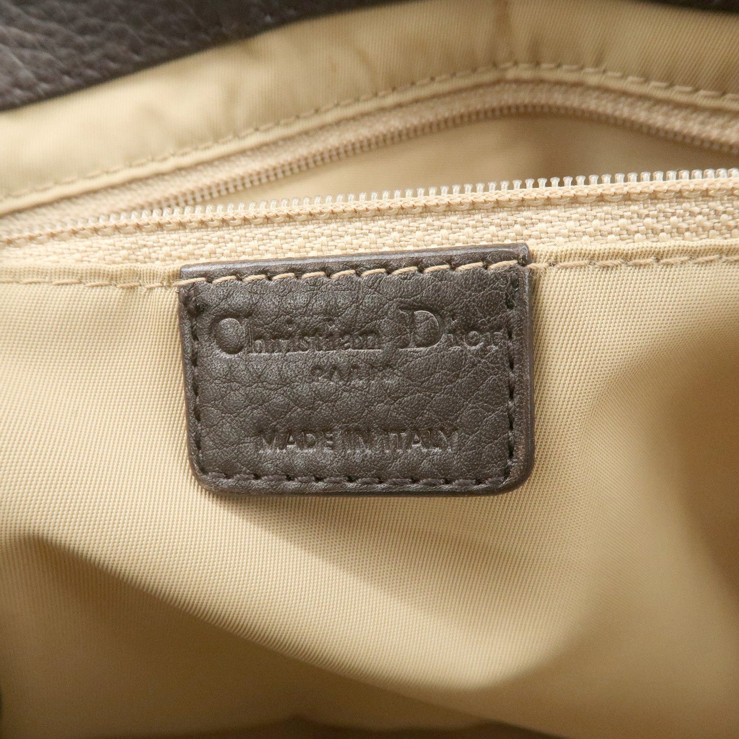 Christian Dior Trotter Leather Canvas Hand Bag【Pre-order】