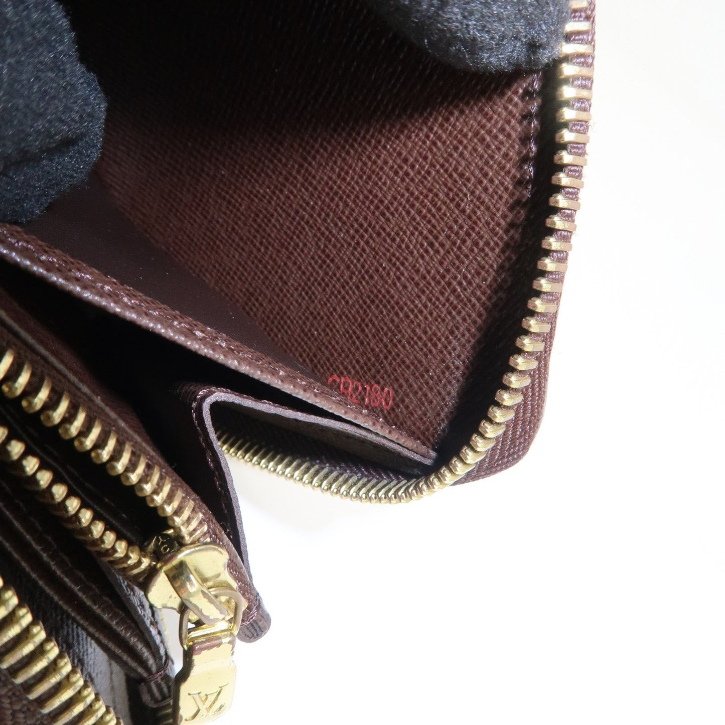 Louis Vuitton Damier Round Zippy Wallet Old Style Brown N60015【Pre-order】
