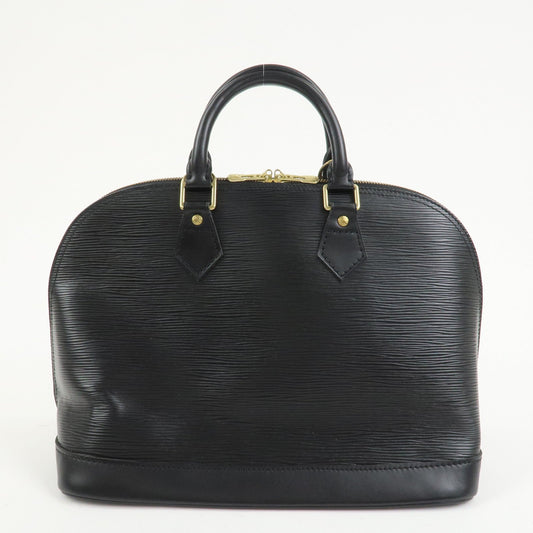 Louis Vuitton Epi Leather Alma PM Hand Bag Noir Black M52142【Pre-order】